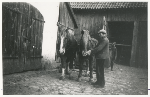 Schewecken, Hof Kempf, Pferdegespann