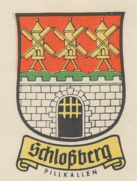 Schloßberg, Kreisstadt, Stadtwappen