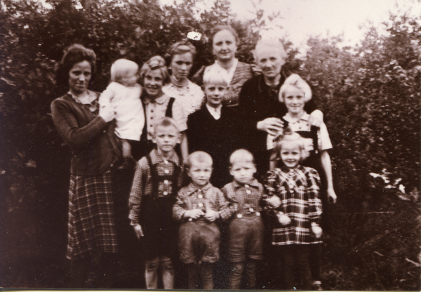 Ludwigsort, 3 Generationen der Fam. Bogdahn