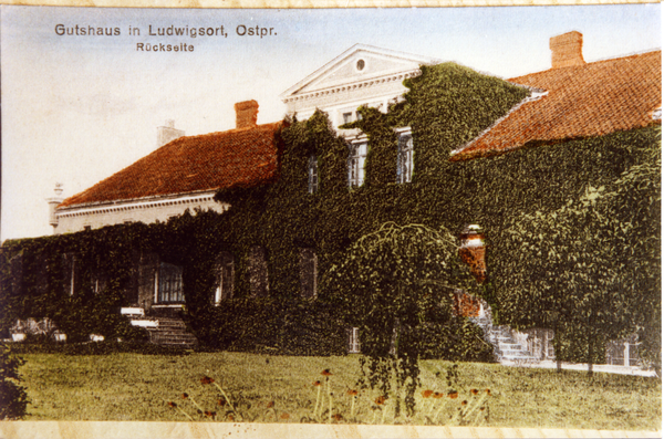 Ludwigsort, Gutshaus, Gartenfront