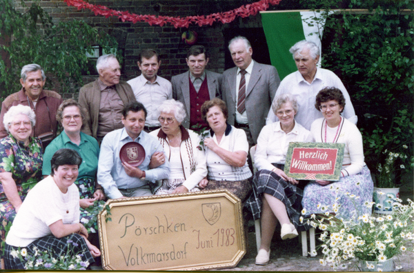 Pörschken Kr. Heiligenbeil (Новомосковское),  Treffen der Pörschker in Volkmarsdorf