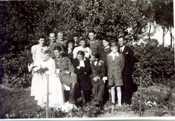 Schwanis, Hochzeit von Erika Acker