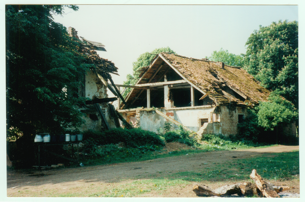 Rauterskirch, Ruine des Pfarrhauses