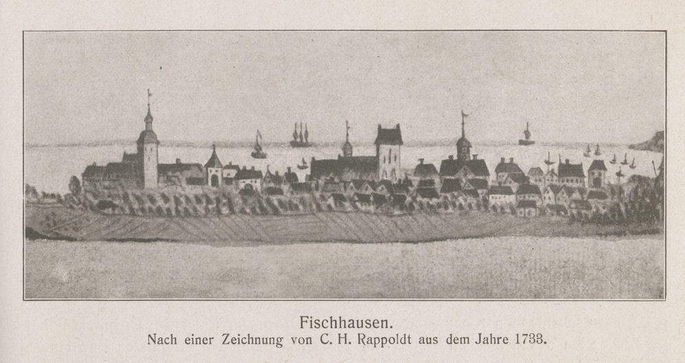 Fischhausen, Stadt, Nach einer Zeichnung von C. H. Rappoldt