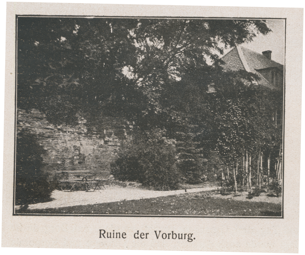 Fischhausen Schloß, Ruine der Vorburg