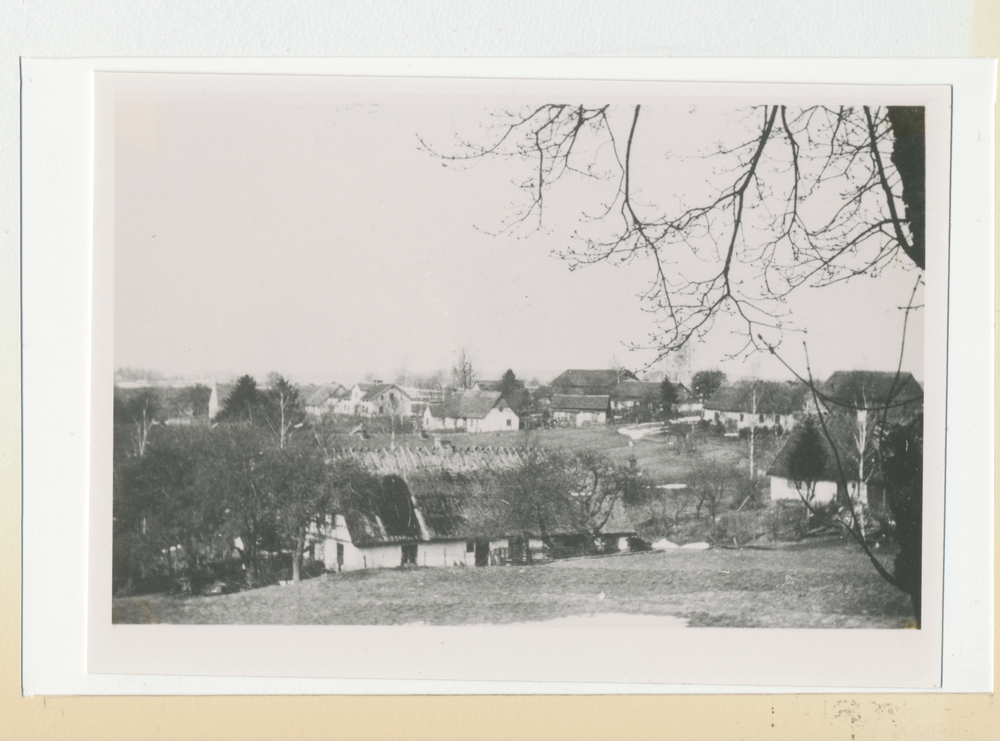 Kanditten, Blick auf das Dorf