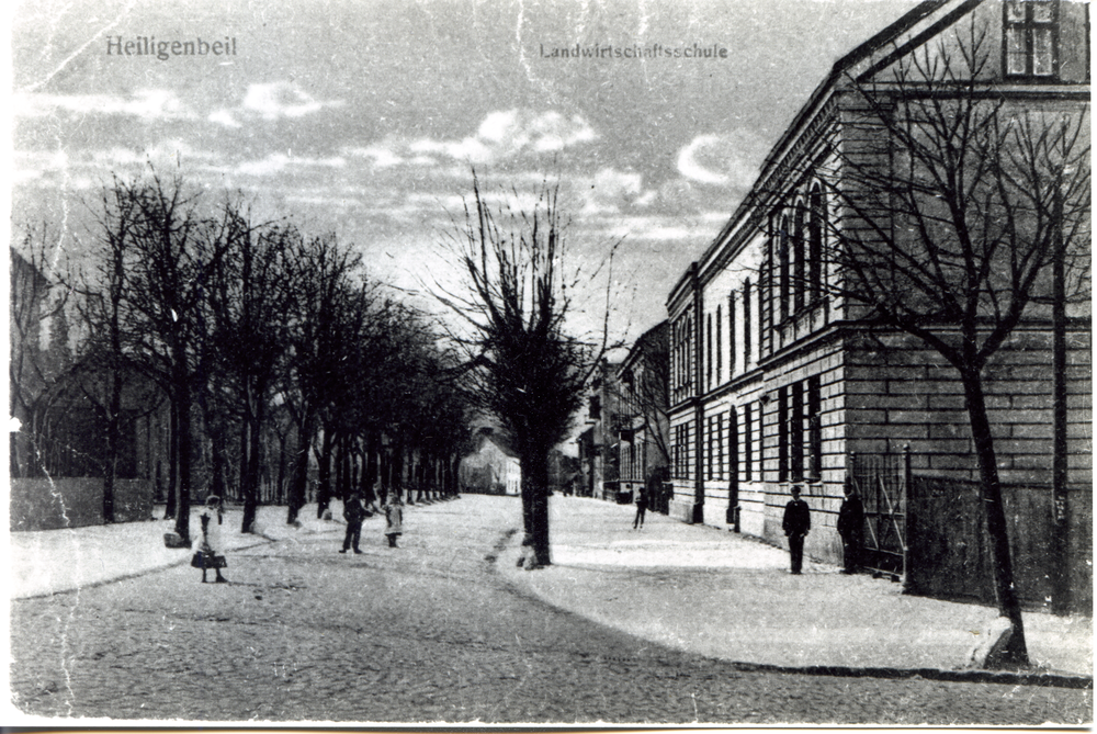 Heiligenbeil, Landwirtschaftsschule am Feyerabendplatz