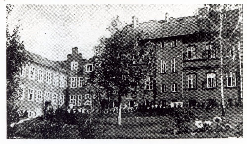 Heiligenbeil,  Kreis-Johanniter-Krankenhaus nach dem Erweiterungsbau