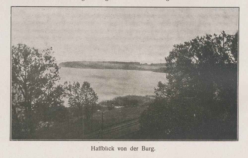 Lochstädt, Haffblick von der Burg