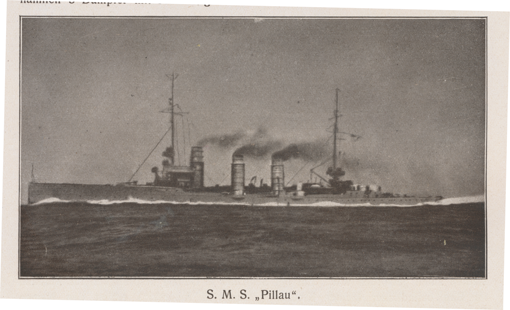 Pillau, Stadt, Kreuzer S.M.S "Pillau"