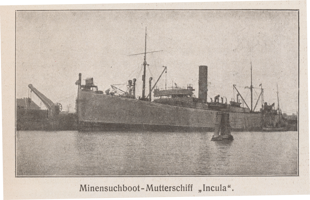 Pillau, Stadt, Minensuchboot-Mutterschiff "Incula"