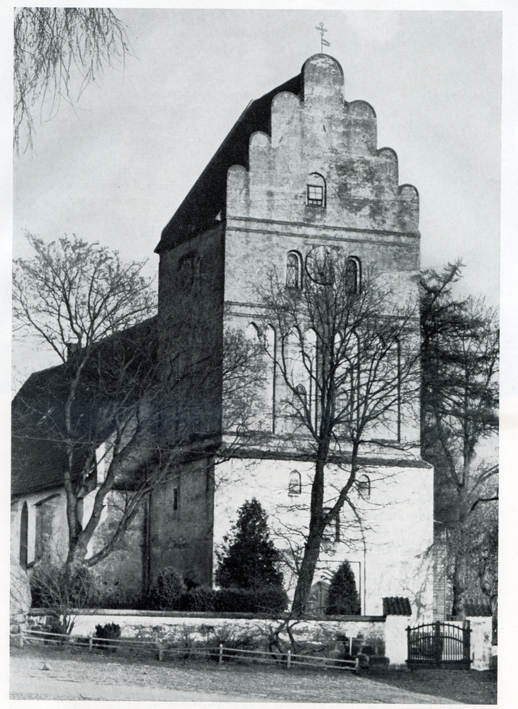 Bladiau, Ev. Kirche, Kirchturm von Nordwest