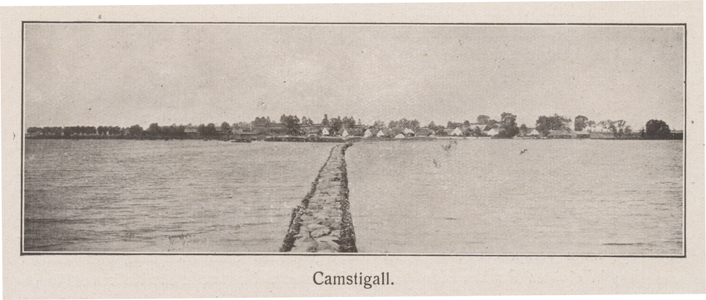 Kamstigall, Blick zum Ort
