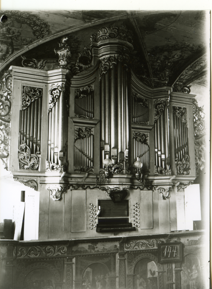 Bladiau, Ev. Kirche, Orgel