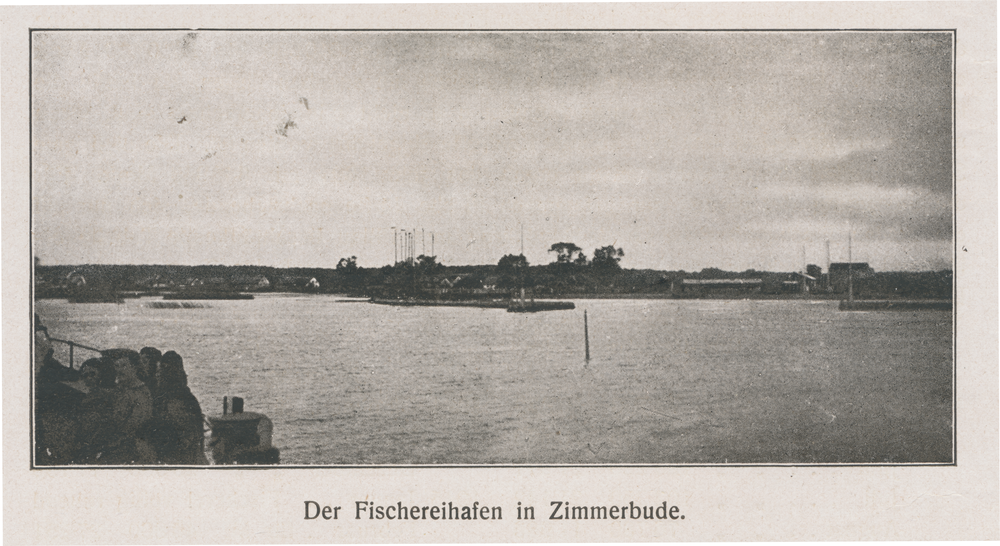 Zimmerbude, Der Fischereihafen