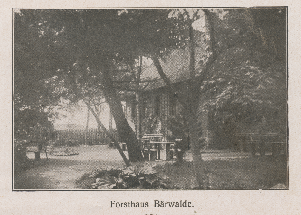 Bärwalde, Försterei, Forsthaus