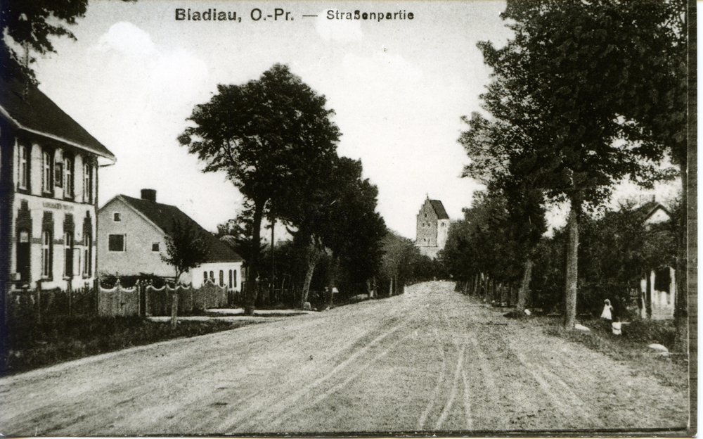 Bladiau, Straßenpartie