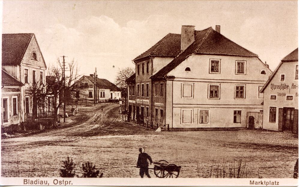 Bladiau, Marktplatz