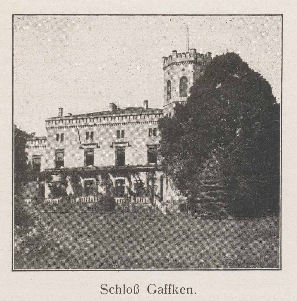 Gaffken, Schloss