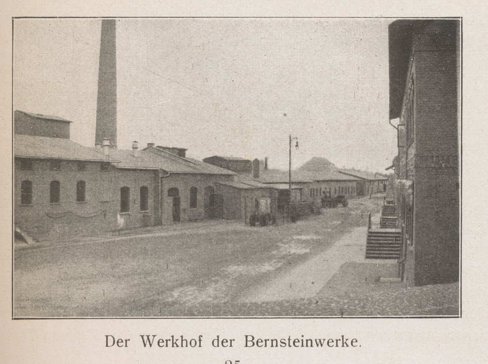 Palmnicken, Der Werkshof der Bernsteinwerke