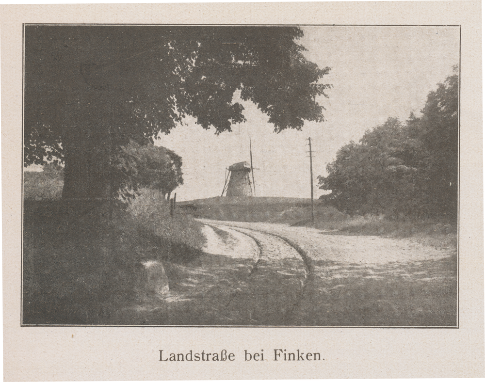 Finken Kr. Samland, Gut, Landstraße bei Finken