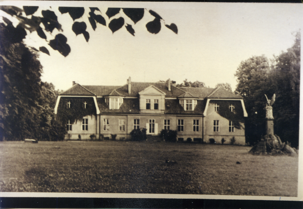 Weßlienen, Gutshaus, Rückseite