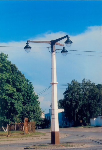 Kreuzingen, Kandelaber mit neuen Lampen