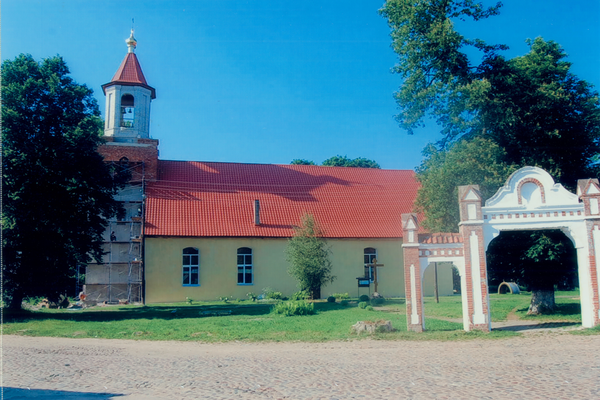 Kreuzingen, ev. Kirche, jetzt russisch-orthodoxe Kirche