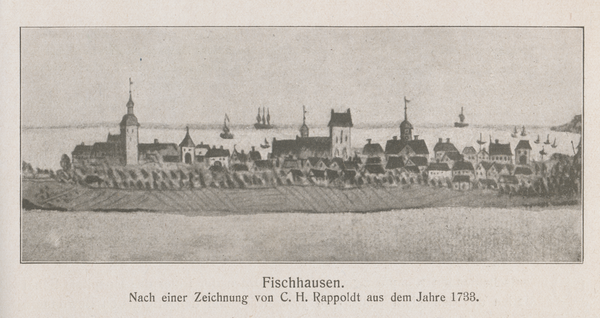 Fischhausen, Stadt, Nach einer Zeichnung von C. H. Rappoldt