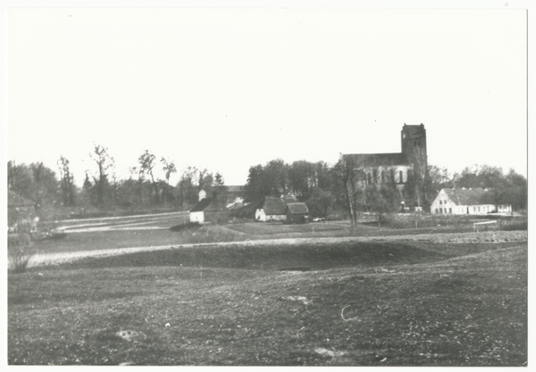 Tharau, Ortsansicht mit Kirche