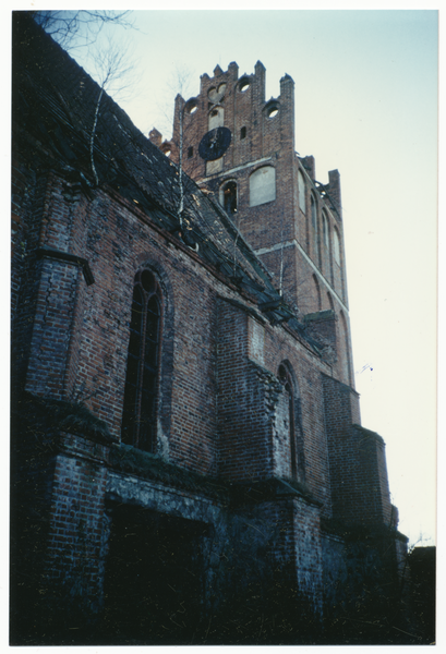 Tharau (Владимирово), Kirche, Nordseite mit großem Eingang