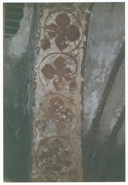 Tharau (Владимирово), Kirchenruine, Malereien am Innengewölbe