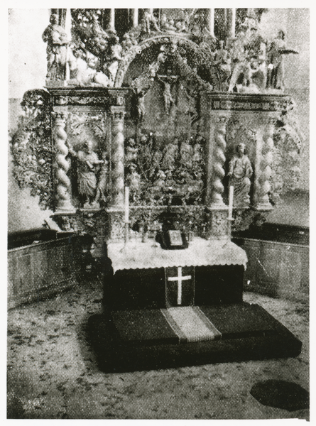 Tharau, Kirche, Altar