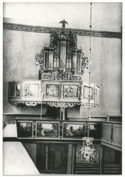 Tharau, Kirche, Orgel und Empore