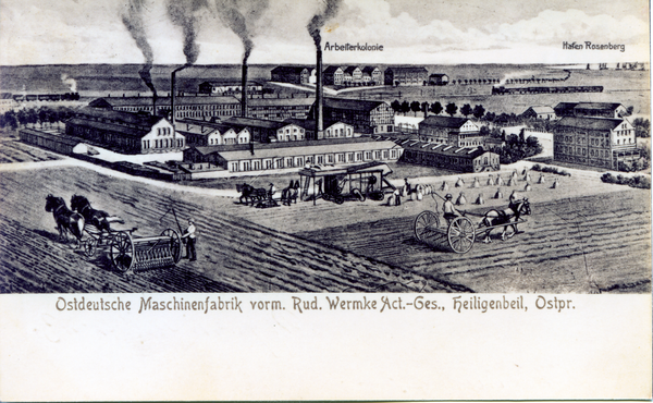 Heiligenbeil, Ostdeutsche Maschinenfabrik vorm. Rud. Wermke Akt.-Ges.