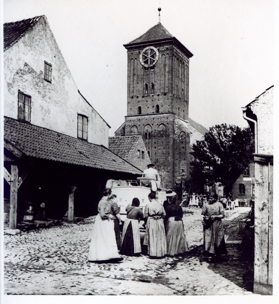 Heiligenbeil, Blick zur ev. Kirche