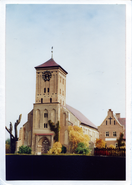 Heiligenbeil (Мамоново), Modell der ehem. ev. Kirche mit der Superintendentur