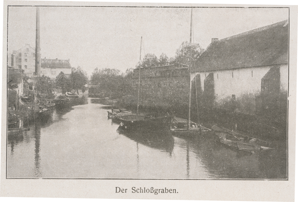 Fischhausen, Stadt, Der Schloßgraben