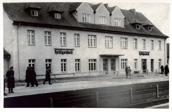 Heiligenbeil, Bahnhof, Bahnsteigseite