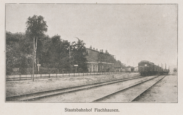 Fischhausen, Stadt, Staatsbahnhof