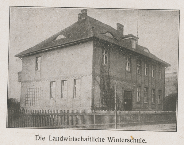 Fischhausen, Stadt, Landwirtschaftliche Winterschule
