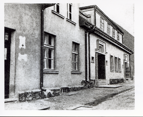 Heiligenbeil,  Ev. Gemeindehaus, Erweiterungsbau mit dem "Gertrud-Heim" und der Kleinkinderschule