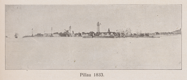 Pillau, Ortsansicht