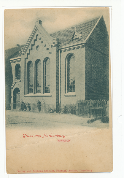 Nordenburg, Synagoge