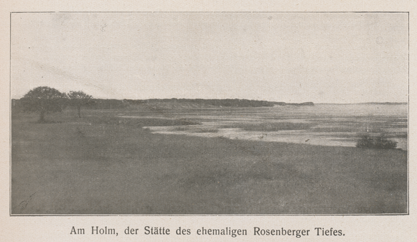 Frische Nehrung, Am Holm, der Stätte des ehemaligen Rosenberger Tiefs