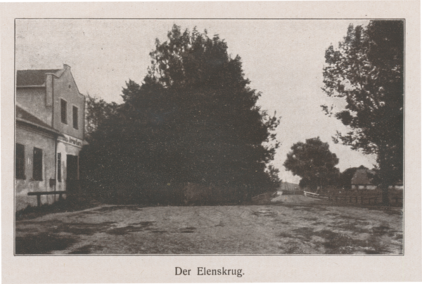 Elenskrug, Gaststätte an der alten Heidestraße von Königsberg nach Pillau