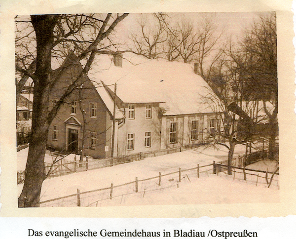 Bladiau, Ev. Gemeindehaus