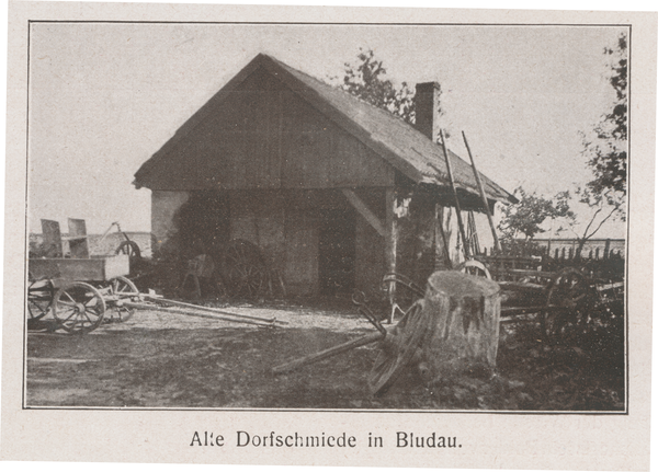 Bludau Kr. Samland, Die alte Dorfschmiede