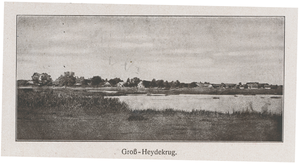 Heidekrug Kr. Samland, Ortsansicht