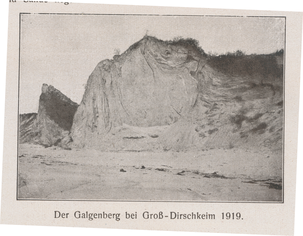 Groß Dirschkeim, Der Galgenberg